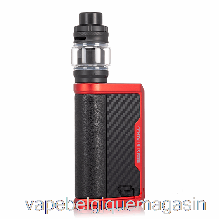 Vape Jetable Perdu Vape Centaurus Q200 Starter Kit [réservoir Centaurus] Fibre De Carbone Rouge Mat